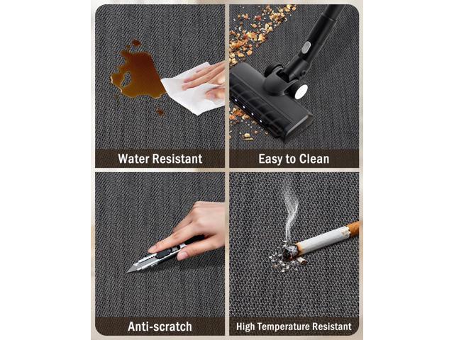 Blvornl Ultra Large Office Chair Mat for Hardwood Floor, Rolling Chair Mat for Hard Wood, Large Anti-Slip Hard Floor Protector, Heavy Duty Computer...