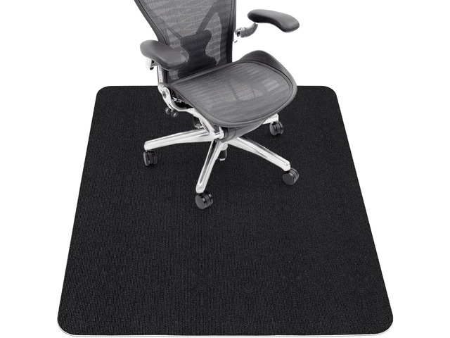 Sycoodeal Office Chair Mat for Hardwood Floor,Office Computer Gaming Chair Mat for Tile Floor,Large Floor Protector Rug,Anti-Slip,Easy to...