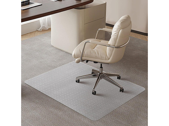 Office Chair Mat for Carpeted Floors, Desk Mats 48'X30' for Rolling Desk on Low Pile Carpets, Small Computer Gaming Plastic Floor Mats for Office...
