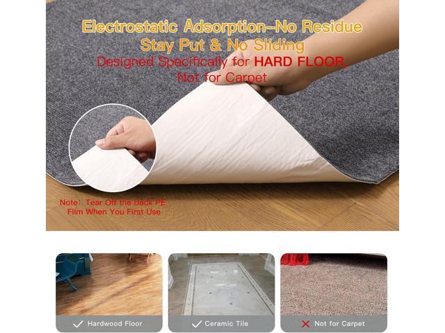 Office Chair Mat for Hardwood & Tile Floor, 55'x35' Computer Gaming Rolling Chair Mat, Under Desk Low-Pile Rug, Large Anti-Slip Floor Protector for...
