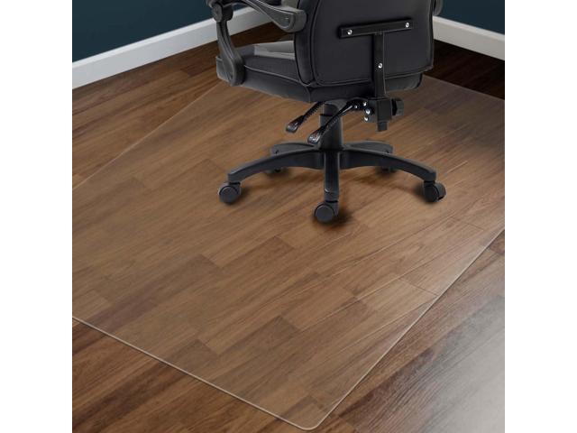 Clear Chair Mat for Hardwood Floors 36'x48' - Office Desk Chair Mat Protector Easy Glide for Rolling Chairs, Home & Computer Use