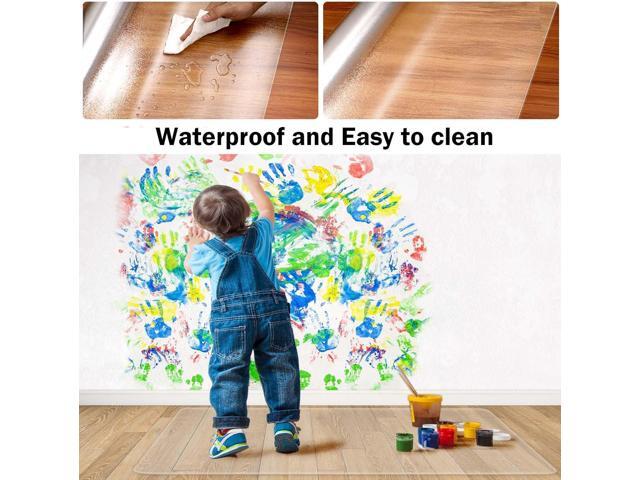 Clear Chair Mat for Hardwood Floors 36'x48' - Office Desk Chair Mat Protector Easy Glide for Rolling Chairs, Home & Computer Use