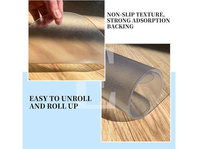 Tonaus Chair Mat for Hard Floor Office Chair Mat Desks Mats Large 48'×36' (3'x4'),Transparent Clear PVC Floor Protector for Home Office Study...