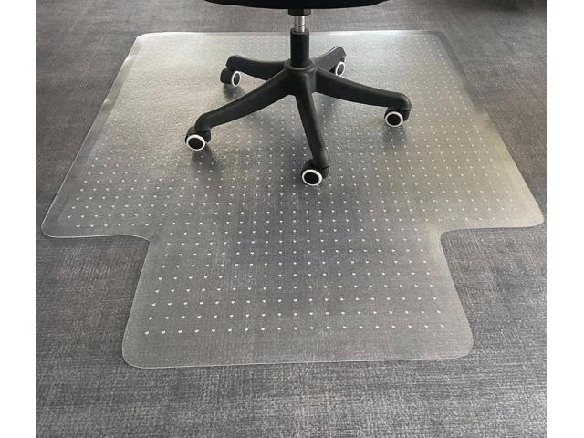 45'x 53'x0.1' Office Chair Mat for Carpet,Slip Resistant Heavy Duty Under Desk Protector Carpeted Floors,Easy Glide Rolling Floor Mat for Office...