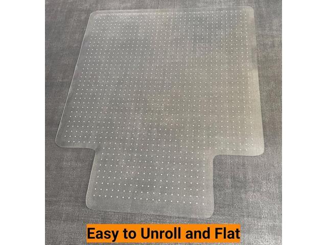 45'x 53'x0.1' Office Chair Mat for Carpet,Slip Resistant Heavy Duty Under Desk Protector Carpeted Floors,Easy Glide Rolling Floor Mat for Office...