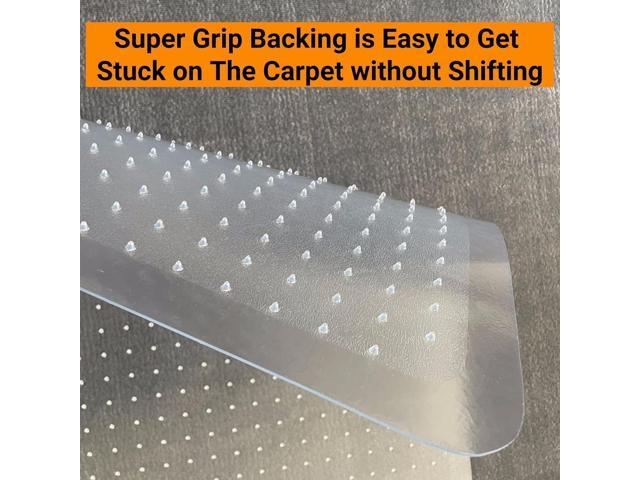 45'x 53'x0.1' Office Chair Mat for Carpet,Slip Resistant Heavy Duty Under Desk Protector Carpeted Floors,Easy Glide Rolling Floor Mat for Office...