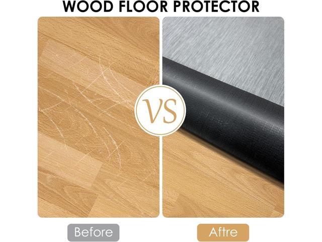 Kuyal Office Chair Mat for Hardwood Floor, 44' x58' Heavy Duty Desk Chair Mat for Office & Home, Anti Slip, Non-Curve Computer Chair Protector Mat,...