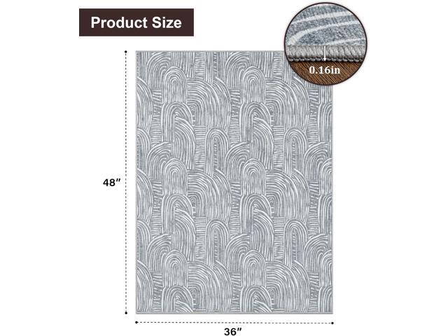chakme Office Chair Mat for Hardwood Floor, 48'x36' Easy Glide Computer Desk Mat Protector for Rolling Chair Under Desk Rug Nonslip Backing,...