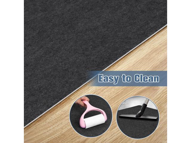 Placoot Desk Chair Mat for Hardwood Floor & Tile 55'x35' Office Chair Mat for Rolling Chairs Large Anti-Slip-Recyclable Material Computer Chair Rug...