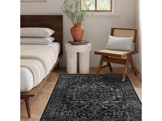 Chair Mat for Hard Floors, QQpony 60' x 48' Office Chair Mat for Hard Surface, Area Rug for Living Room, Protector Floor Rug Mat for Home Office...