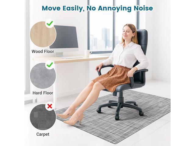 Warmstar Office Chair Mat for Hardwood Floor,Desk Chair Mat,Floor mat for Office Chair, 30' x 48'