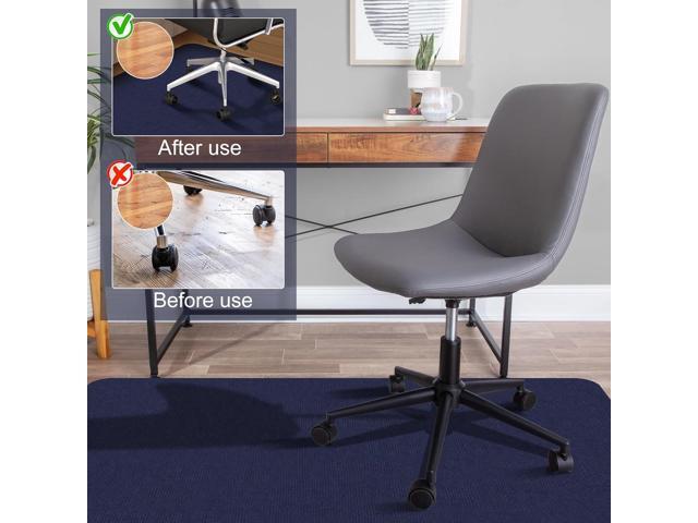 Office Chair Mat for Hardwood Floor - Anti-Slip Floor Protector, Desk Chair Mat, Low-Pile Rug, Gaming Rolling Chair MatMulti-Purpose Floor...