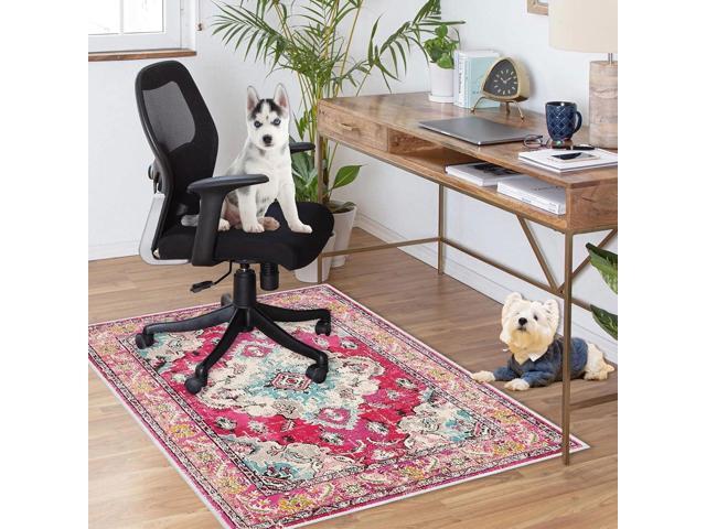 3×4ft/36×48in Chair Mat for Hardwood Floor, Office Desk Anti-Slip Chair Mats for Hard Floors, Computer Gaming Chair Mat, Under Desk Rug Protector...