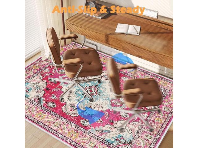 3×4ft/36×48in Chair Mat for Hardwood Floor, Office Desk Anti-Slip Chair Mats for Hard Floors, Computer Gaming Chair Mat, Under Desk Rug Protector...