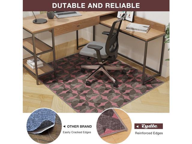 Tydle Chair Mat for Hard Floors, 36' x 55' Chair Mat for Hardwood Floor, Non-Slip Hard Floor Protector Computer Under Desk Rug for Home Office...