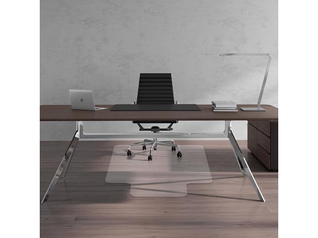 FuturHydro Chair Mat for Hardwood Floor, 30' x 48' Clear Anti-Slip Computer Desk Chair Floor Mat, Easy Glide, Transparent Mats for Office, Home and...