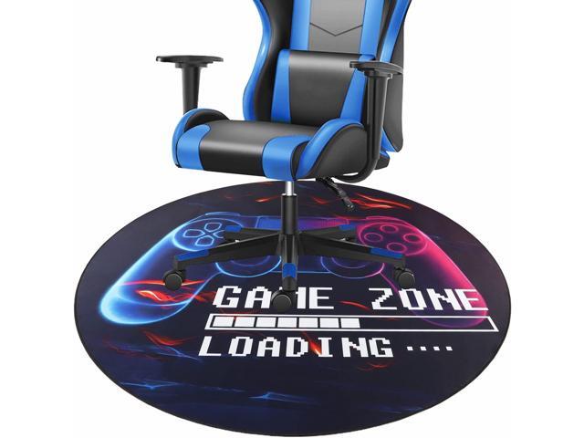 Yincimar Gaming Chair Mat for Hardwood Floor,Anti-Slip Floor Protector Game Controller Rubber Gaming Computer Chair Mat for Gaming Room Home Office...