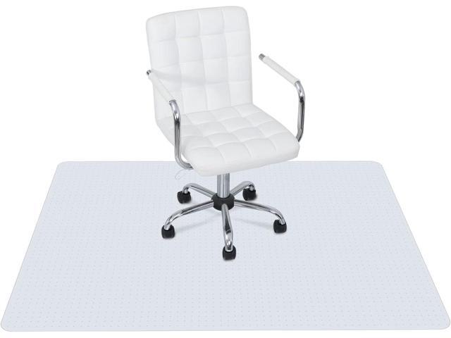 Office Chair Mat for Carpeted Floor 46 x 60 Clear Floor Protector Mat Anti Slip Computer Desk Chair Mat for Home Office (46 x 60 Rectangular)