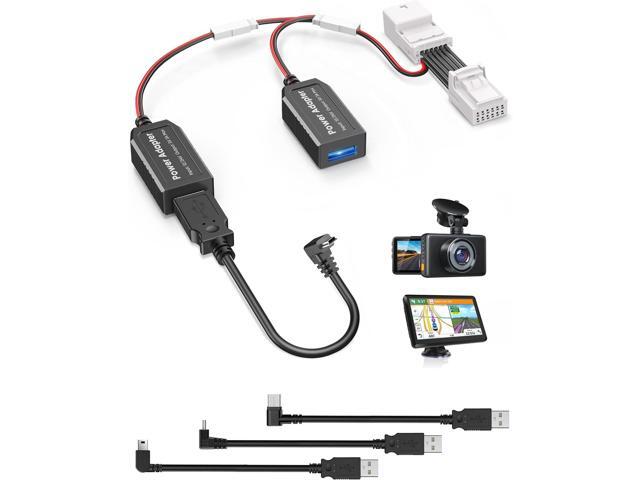 Dash Cam Power Adapter,(12P Type C)Fit Toyota Corolla/RAV4/Tacoma/Camry/4Runner/Tundra/Sienna,Lexus GX460/LX570/ES/GS/NX/RX/UX,Connect Lane...