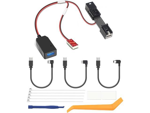 YQMAJIM Dashcam Power Adapter,(10P TypeD) Compatible with Chevy,GMC Sierra,Buick Encore,Cadillac,Auto Rearview Mirror to Dash Cam Power...