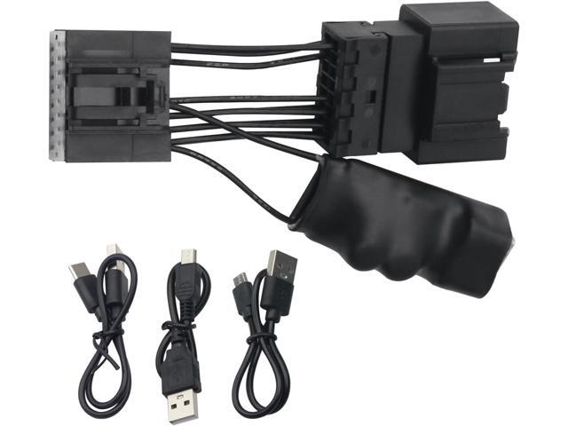 GPS Dash Cam Power Adapter (16-pin Type A) for Select Ford F150/F250/F350 Explorer Bronco and More Connects to Rearview Mirror