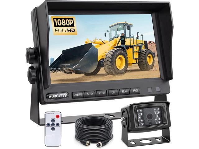 7-inch AHD1080P Wired RV Backup Camera System, IP69k Waterproof IR Night Vision Reversing Camera, Vibration-Proof 20G for...