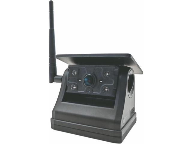 DALLUX Solar Wireless Backup Camera Monitor System Kit, 7 inch DVR Monitor+HD IP69K Waterproof Night Vision Rear View Reverse Camera for Van...