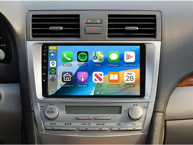 [4G+64G] Car Stereo for Toyota Camry 2006-2011 with 5GWiFi/Android 15/Wireless Carplay Android Auto,9' Incell Touch Screen Radio,GPS/EQ...