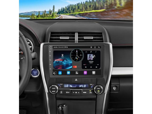 (8Core + 64GB) 10.2 Inch QLED Touch Screen Car Radio for Toyota Camry 2015 2016 2017 with Carplay and Android Auto,Android 13 Camry Stereo Support...