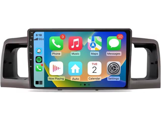 Android 13 Car Radio Stereo for Toyota Corolla EX130 EX120 2000-2004 with Wireless Carplay Android Auto 2G RAM 64G ROM 9 Inch HD Touchscreen with...