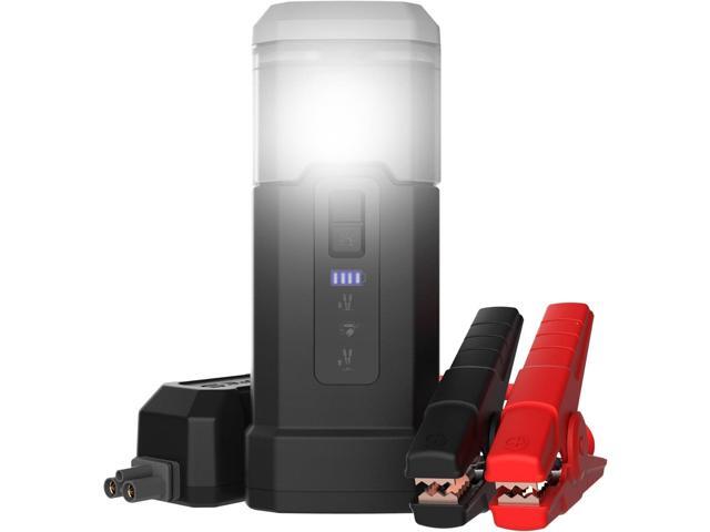 Type S Dynamic Flex DF20 500A Jump Starter & Work Lantern - Portable Car Battery Jump Starter & Charger with Intelli-Step LED Jump Guide, 360° Work.