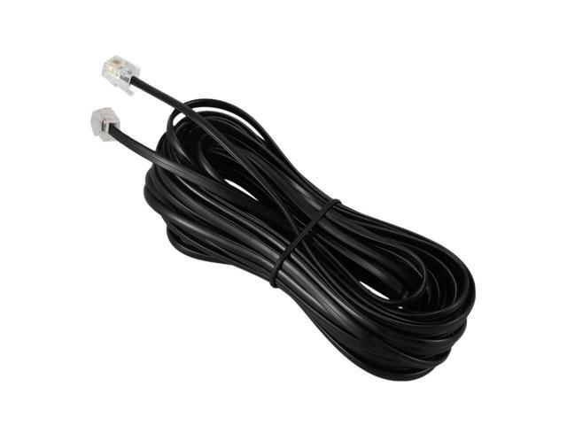 RJ11 6P4C Telephone Cable Cord ADSL Modem 10 Meters