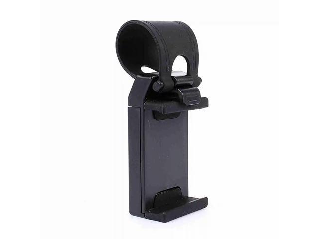 Universal Car Phone Holder Mounted on Steering Wheel Secure Mobile Phone Bike Clip Mount Holders for Car Bike Navigation