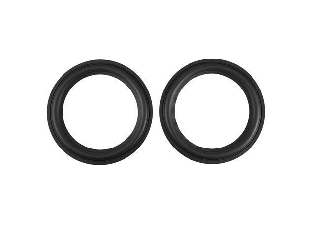 2pcs 8inch Loudspeaker Speaker Rubber Edge Repair Parts Kit High Elasticity Woofer Surround for Home Theater Audio Loudspeaker