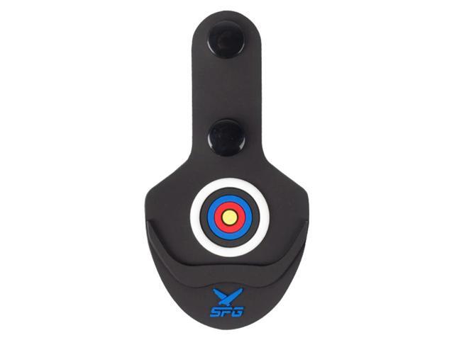 Recurve Bow Limb Protection Bow Limb Tip Protector on The Shoes Recurve Bow Limb Protector with Buckle Rubber for Outdoor Hunt