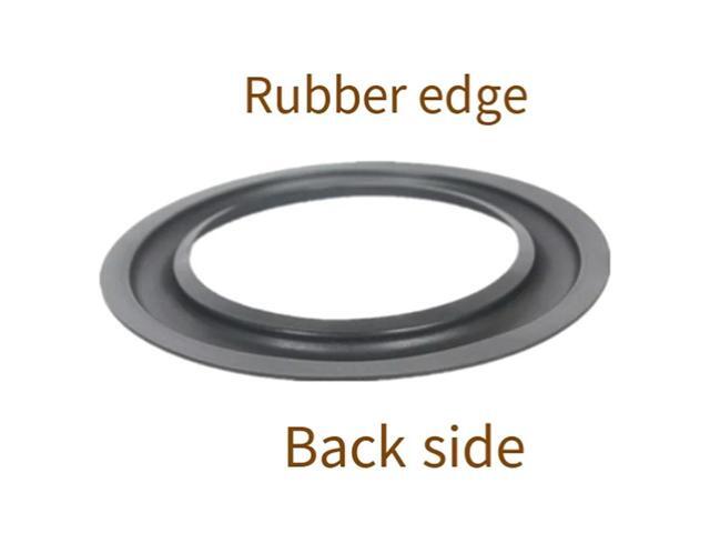 2Pcs 6X9 Inch Rubber Surrounds Car Speaker Repair Kit DIY Folding Edge Sound Box Suspension Repair Parts