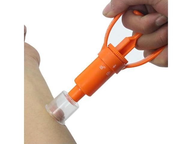 Outdoor Survivor Venom Extractor Kit Safe First Aid Kit Safety Venom Protector Snake Bees Bite Extractor Outdoor Rescue Tool