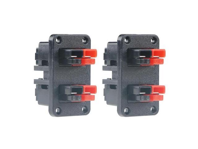 For Anderson Plug Connector 45A 600V 2Pcs Power Plug Cable Connector Fixed Mounting Bracket Panel