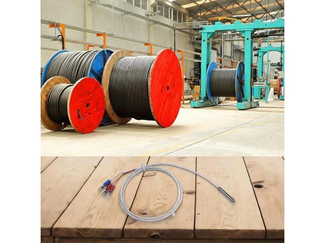 Three Terminals Made Of Temperature Sensor Probe Cable Probe Sensor Temperature Insulating Prongs