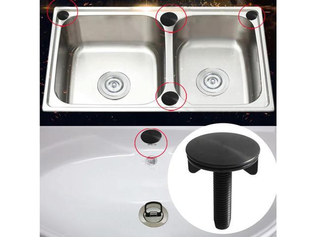 45mm Stainless Steel Black Kitchen Blind Cover Sink Hole Cover Tap Hole Cover For Home Improvement Tool Accessory In Stock