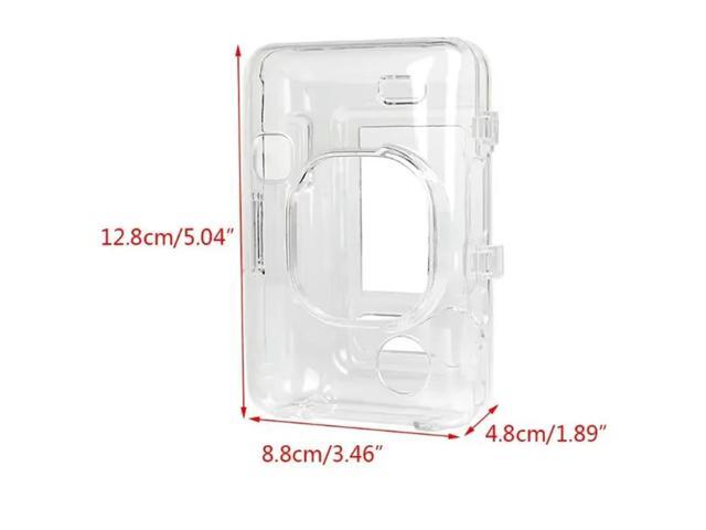 Transparent Crystal PVC Protective Case Protector Instant Camera Bag Cover for Fujifilm Instax Mini Liplay-Cabe
