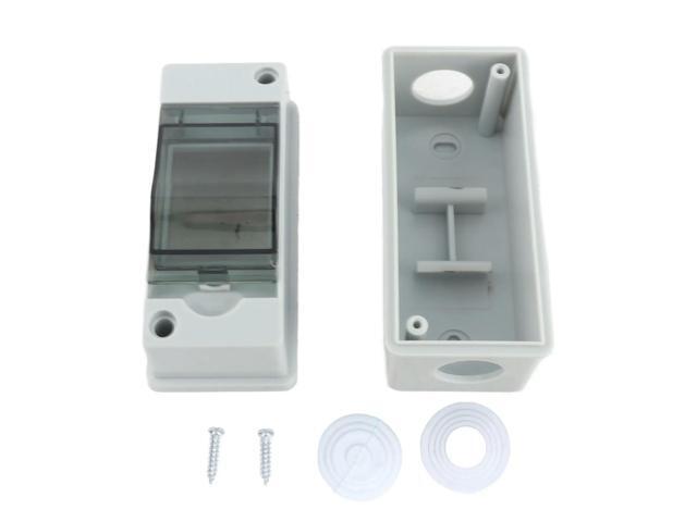 Universal Distribution Protection Box IP65 Electronic Plastic Junction Case with Transparent Cover Transparent Distribution Box