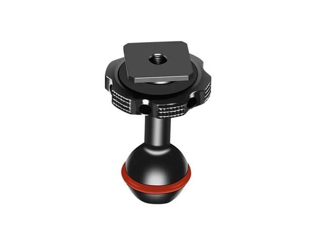 For DSLR Camera Monitor Light Holder 20Mm Ball Head Adapter Mount Hot Shoe Ballhead For Phone Stand