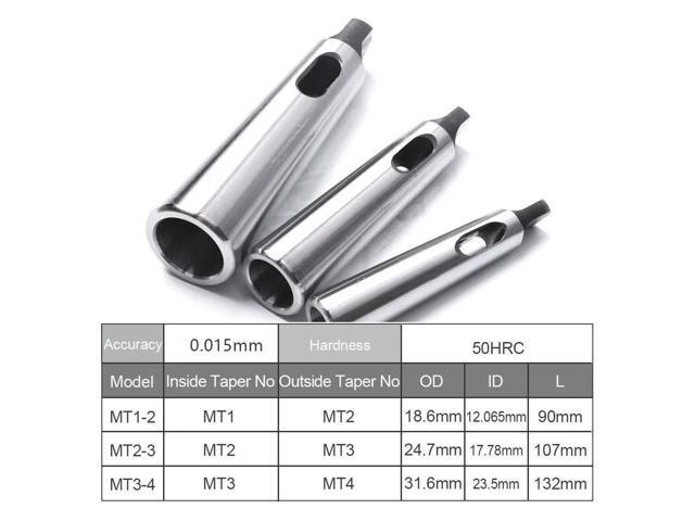 Lathe Milling MT1-2 2-3 3-4 Arbor For Morse Taper Reducing Adapter Drill Sleeve Set For Power Tool Accessory