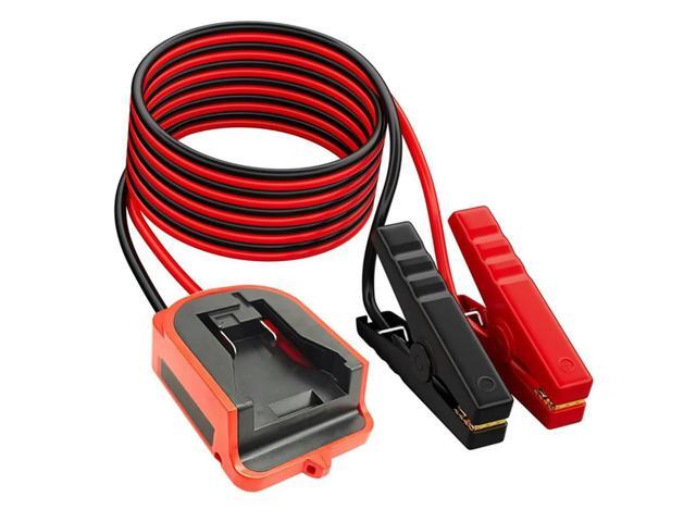 For 18V Li- Auto Emergency Jumper Cable Adapter Car Booster Jump Starter Cables