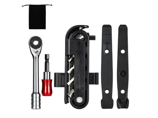 Professional Bike Repair Kit Bike Tool Kit Mountain Bike Ratchet Wrench Tool Set Bike Tire Repair Kit Riding Bike Repair Tools