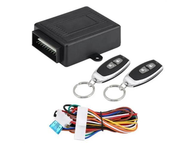 Universal 12V DC Car Remote Central Kit Door Lock Keyless Alarm System With Auto Remote Central Locking Functionality