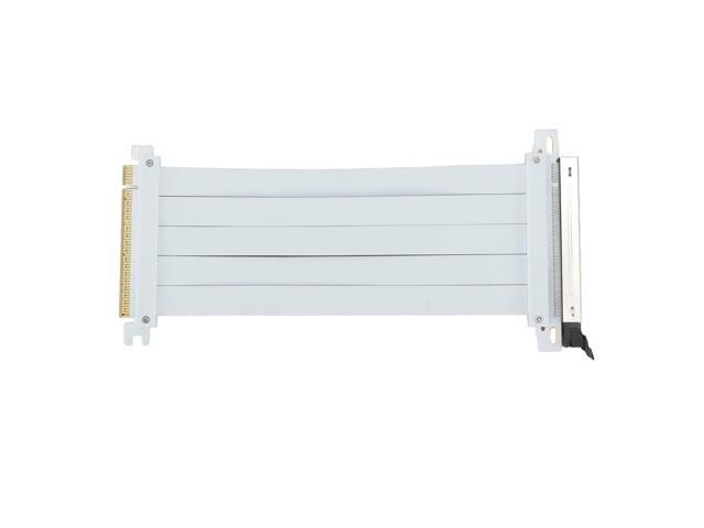 20cm PCIE 5.0 X16 Riser Cable PCB 128Gbps High Speed Flexible GPU Extension Riser Cable Adapter Compatible with 4.0 3.0 2.0 1.0