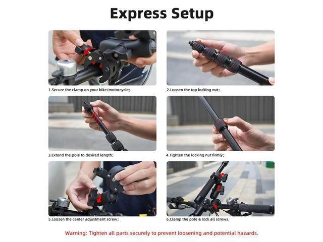 Sports Camera Accessory Kit For Gopro Panoramic Selfie Stick For Gopro Monopod Mount Bracket Accessory