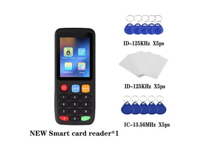 X7 Clone Copier RFID Chip Reader IC ID Token 125Khz Writer 13.56Mhz Tag Duplicator NFC Key Programmer
